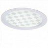 LED Downlight Slimline Circular Cuadricula 220mm 18W 1440lm 30000H Branco - NS-PAL-18W-N6-W - 8435402537557