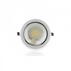 LED Downlight Circular COB 150mm 10W 800lm 30000H Branco Quente - GR-RD-COB-SA3-WW - 8435402542186