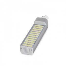 Lâmpada LED G24 4 Pins de 60 X SMD5050 12W 1000Lm 30000H Branco Quente - CA-HLG24-4P-12W-WW - 8435402540885