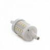 Lâmpada LED R7S 78 mm 360º SMD2835 6W 600Lm 50000H Branco Frio - TI-R7S-360-6W-78-CW - 8435402542988