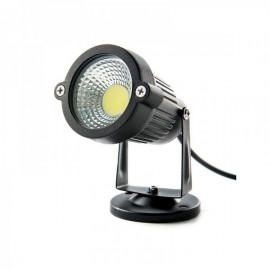 Projetor Foco LED COB para Jardins 5W 450 lm 30000H Branco Frio - SL-SL-C12-5W-CW - 8435402545101