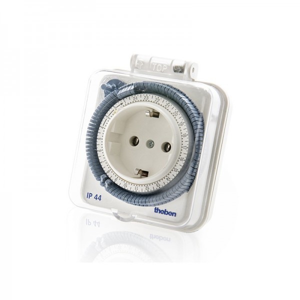 Interruptor Horário Plug Programação Diária IP44 - GH-0260855 - 8435402546108