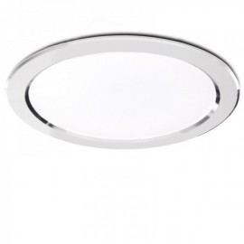 LED Downlight Circular 24W 2160lm 30000H Corte 184mm Branco - HO-PCEMP-24W-190-W - 8435402547075