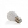 Lâmpada Esférica LED Cerâmica E27 7W 550Lm 30000H Branco Quente - HO-CRB6033-A7W-WW - 8435402546184