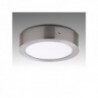 Luminária de Teto LED Circular 171mm 12W 860lm 50000H Acetinado de Níquel Branco Frio - GL-PL-SM12RN-CW - 8435402546313