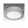 Luminária de Teto LED Circular Cromado 225mm 18W 1440lm 30000H Branco - GR-MZMD01C-18W-W - 8435402546238