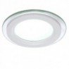 LED Downlight Circular Com Vidro 95mm 6W 450lm 30000H Branco - GR-MB01-6W-O-W - 8435402548492