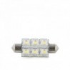 Lâmpada LED Festoon 6 X Olho de Peixe 42 mm Branco - SUM-SM6351-W - 8435402548423