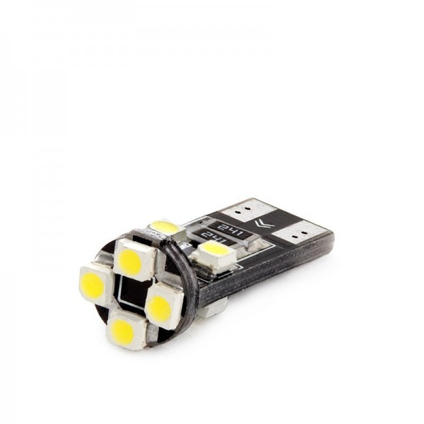 Lâmpada LED T10 8 X 3528SMD Branco - SUM-SM6110-W - 8435402549253