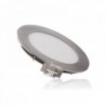 LED Downlight Slimline Circular 120mm 6W 480lm 50000H Acetinado de Níquel Branco Frio - GL-CL-R6N-CW - 8435402550822
