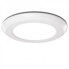 LED Downlight Slimline Circular Style 108 mm 6W 470lm 30000H Branco Frio - GR-RD-NP-05-CW - 8435402550136