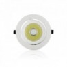 LED COB Downlight Circular Orientável 40W 3200lm 30000H Branco Quente - HO-COB-OR-40W-WW - 8435402552208