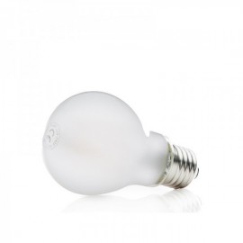 Lâmpada de Filamento A60 LED E27 4W 440Lm Milky 40000H Branco Quente - JK-A60-4WA-WW - 8435402551560