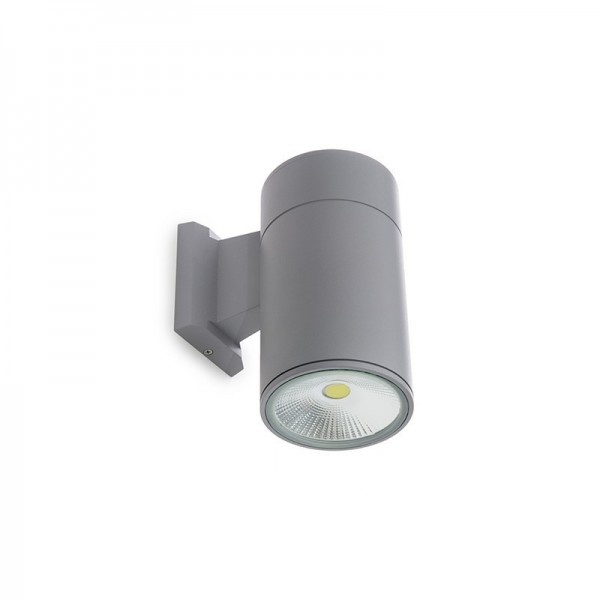 Aplique de Parede LED IP65 20W 2000 lm 30000H Audrey Branco Quente - HO-COBWALL-1X20-WW - 8435402552185