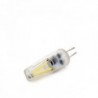 Lâmpada LED G4 COB Filamento Silicone 1,5W 130Lm 30000H Branco Quente - CA-G4-15W-FIL-SIL-WW - 8435402552680