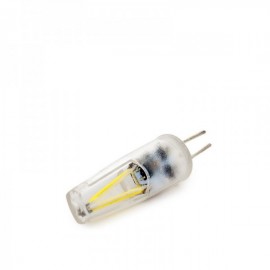 Lâmpada LED G4 COB Filamento Silicone 1,5W 130Lm 30000H Branco Frio - CA-G4-15W-FIL-SIL-CW - 8435402552680