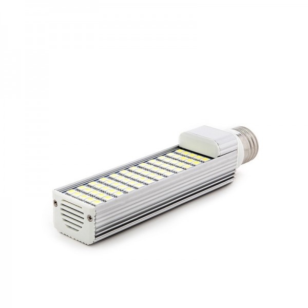 Lâmpada LED E27 60 LEDs SMD5050 12W 1000Lm 30000H Branco Quente - CA-HLE27-12W-WW - 8435402553854