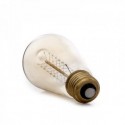 Lâmpada Vintage Edison Vórtice E27 St58 25W Branco Quente - AM-AV585 - 8435402554387