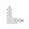 Conector 90º de Carril Branco - PL218000A-T-W - 8435402556121