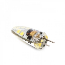 Lâmpada LED G4 12 X SMD2835 12V AC/DC 3W 270Lm 30000H Branco Quente - CA-G4-3W-12-WW - 8435402556244