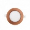 LED Downlight Slimline Circular 120mm 6W 480lm 50000H Bronze Branco Quente - GL-CL-R6N-B-WW - 8435402555650