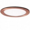 LED Downlight Slimline Circular 170mm 12W 860lm 50000H Bronze Branco Quente - GL-CL-R12N-B-WW - 8435402555711