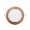 LED Downlight Slimline Circular 170mm 12W 860lm 50000H Bronze Branco Quente - GL-CL-R12N-B-WW - 8435402555711