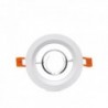 Aro Downlight Circular Branco 120 mm - HO-120RING-1000C-G - 8435402555636
