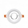 Aro Downlight Circular Branco 120 mm - HO-120RING-1000C-G - 8435402555636