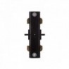 Conector em Linha Reta de Carril 2 Fases Preto - PL218000R-T-B - 8435402557692