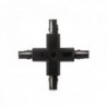 Conector de Carril 3 Fases Preto - JL-CON-+-T-B - 8435402560494