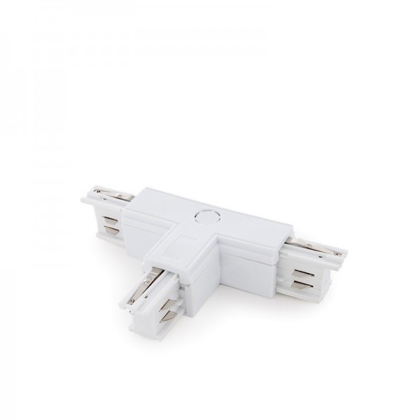 Conector T de Carril 3 Fases Branco - JL-CON-T-T-W - 8435402560470