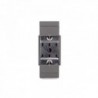 Aplique de Parede IP65 E27 65 mm Cinzento Aria Sem Lâmpada - HO-WLIP65-E27-65-106 - 8435402560234