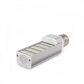 Lâmpada LED E27 25 LEDs SMD5050 5W 420Lm 30000H Branco Quente - CA-HLE27-5W-WW - 8435402564034