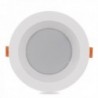 Downlight Circular LED Anti-Dazzle 9W 900lm 30000H Branco Frio - HO-DL-AD-9W-CW - 8435402567271