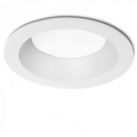 Downlight Circular LED Anti-Dazzle 18W 1800lm 30000H Branco - HO-DL-AD-18W-W - 8435402567332