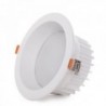 Downlight Circular LED Anti-Dazzle 18W 1800lm 30000H Branco - HO-DL-AD-18W-W - 8435402567332