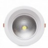 Downlight Circular LED Anti-Dazzle COB 20W 2000lm 30000H Branco - HO-DL-AD-COB-20W-W - 8435402568735