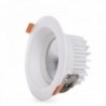Downlight Circular LED Anti-Dazzle COB 7W 700lm 30000H Branco Quente - HO-DL-AD-COB-7W-WW - 8435402568797