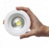 Downlight Circular LED Anti-Dazzle COB 7W 700lm 30000H Branco Frio - HO-DL-AD-COB-7W-CW - 8435402568797