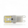 Lâmpada LED G9 Regulável 3W 270Lm 30000H Branco Quente - CA-G9-2835-3W-DIM-WW - 8435402570462