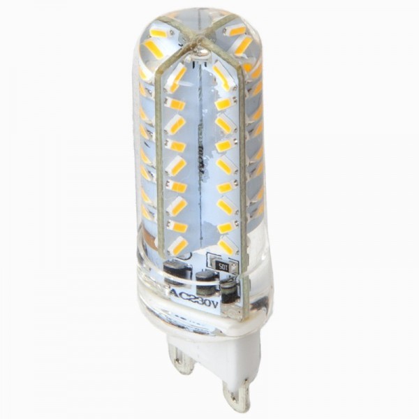 Lâmpada LED G9 Regulável 4W 360Lm 30000H Branco Quente - CA-G9-2835-4W-DIM-WW - 8435402570486