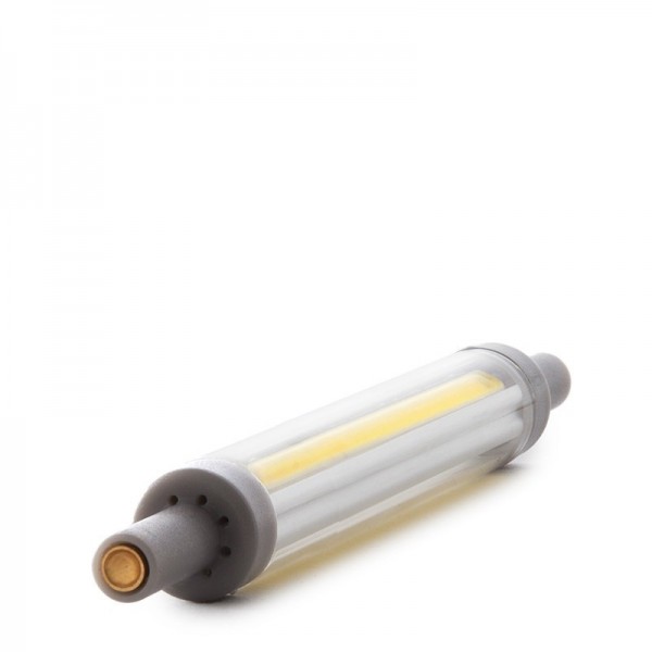 Lâmpada LED R7S Regulável 118 mm 360º COB 9W 900Lm 35000H Branco Frio - AJM-R7S12-9W-CW - 8435402570424