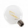 Lâmpada de LED Filamento Vintage G95 E27 6W 600Lm Rylee Branco Quente - WO-LF-G95FI-E27-6W-WW - 8435402570578
