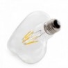 Lâmpada de LED Filamento Vintage Coração E27 6W 600Lm Branco Quente - WO-LF-HEART-E27-6W-WW - 8435402570691