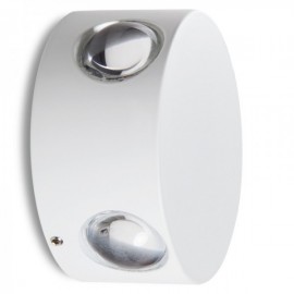 Aplique de Parede LED IP65 4X1W 360 lm 30000H Anna Branco Quente - TH-819-WW - 8435402572527