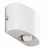 Aplique de Parede LED IP65 1+1W 180 lm 30000H Brooklyn Branco Quente - TH-854-WW - 8435402572558