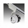 Foco Carril LED Fase Única 30W 2600Lm 30000H Alexandra Branco Quente - RL-FC-D-30-WW - 8435402574897