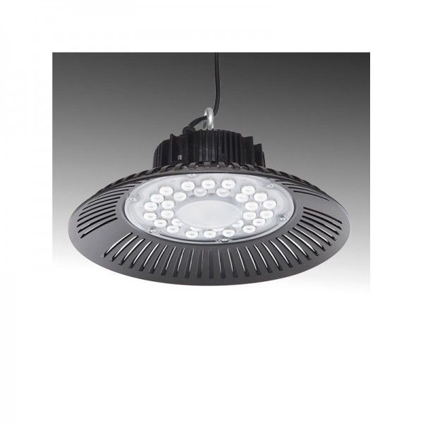 High Bay LED UFO IP65 90º 100W 10000Lm 50.000H Branco Frio - TC-HB-100WK-CW - 8435402574286