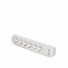 Plug 6 x Saídas + 2 x USB Carregador - IP20 Branco - GH-KP220802013 - 8435402576204